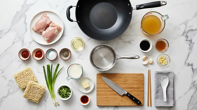 Easy Chicken Ramen Dish