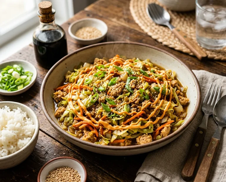 Easy Egg Roll in a Bowl