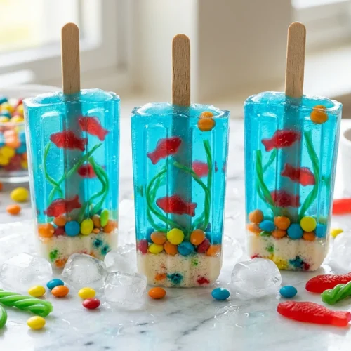 Edible Aquarium Popsicles