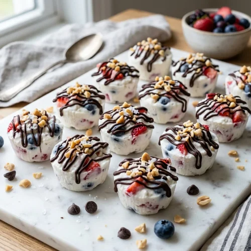 Frozen Yogurt Berry Bites