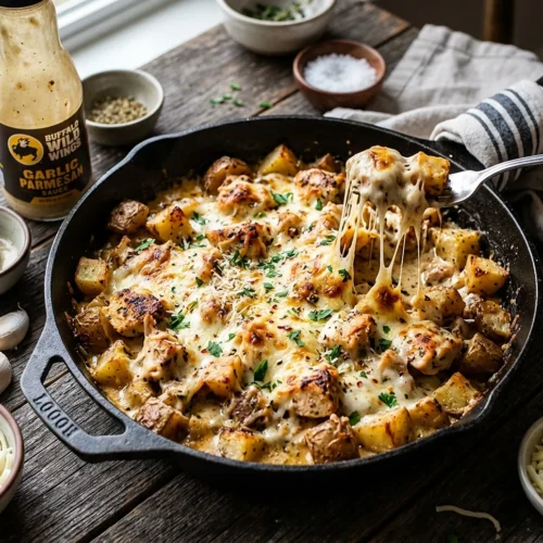 Garlic Parmesan Chicken and Potatoes