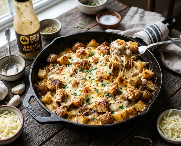 Garlic Parmesan Chicken and Potatoes