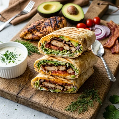 Grilled Chicken Wraps