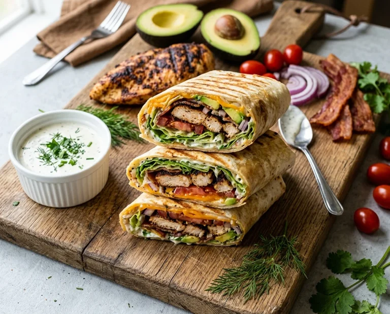 Grilled Chicken Wraps