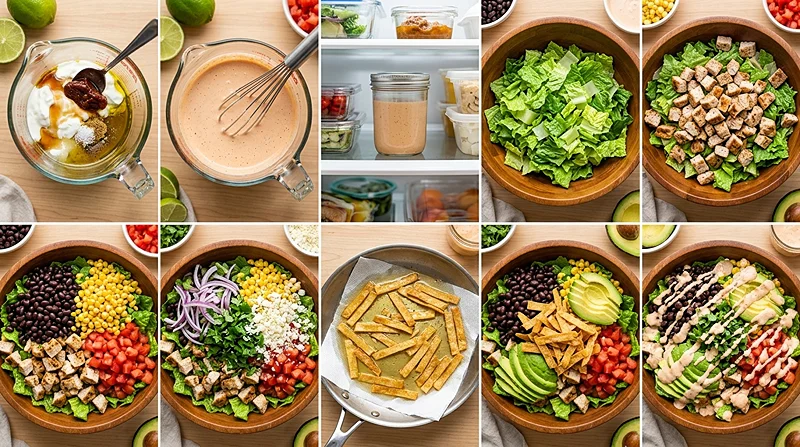 Healthy Taco Salad Ingredients
