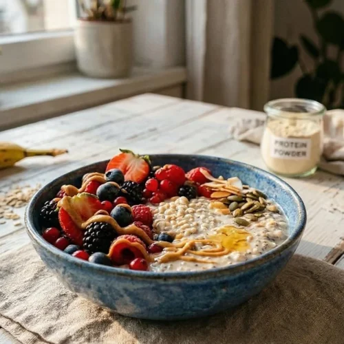High Protein Overnight Oats