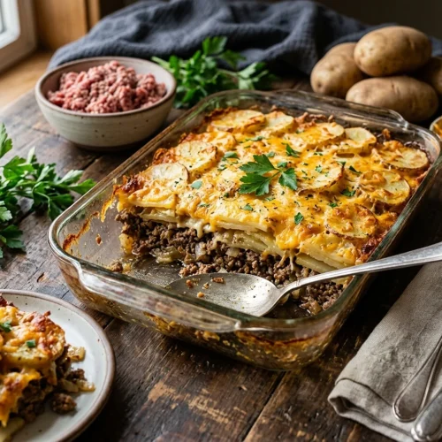 Hobo Casserole Ground Beef