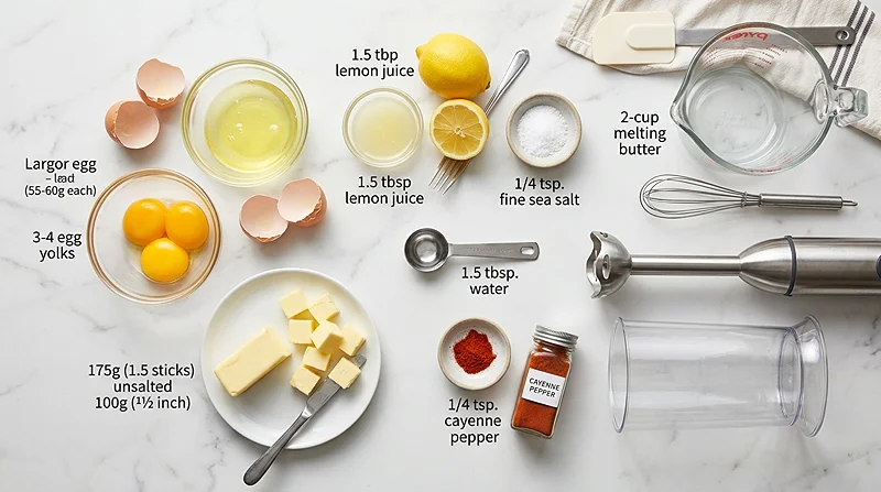 Homemade Hollandaise Sauce