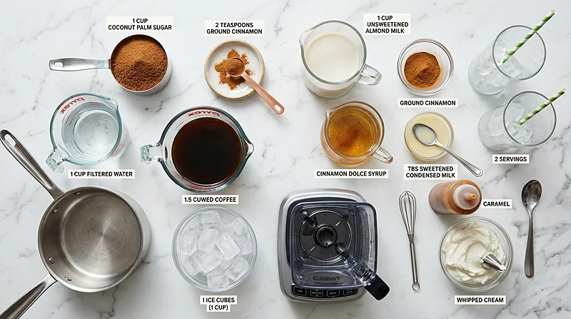 Homemade Horchata Frappuccino