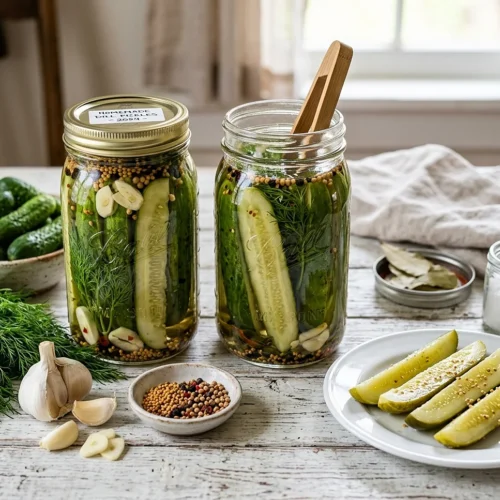 Homemade Pickles Dill