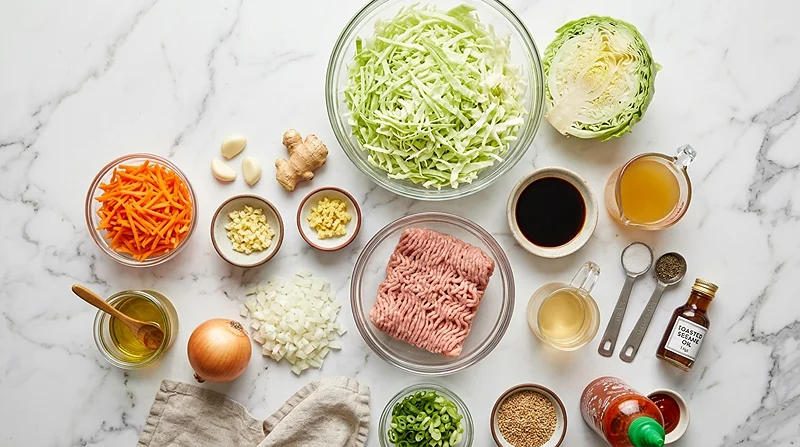 Keto Egg Roll In A Bowl
