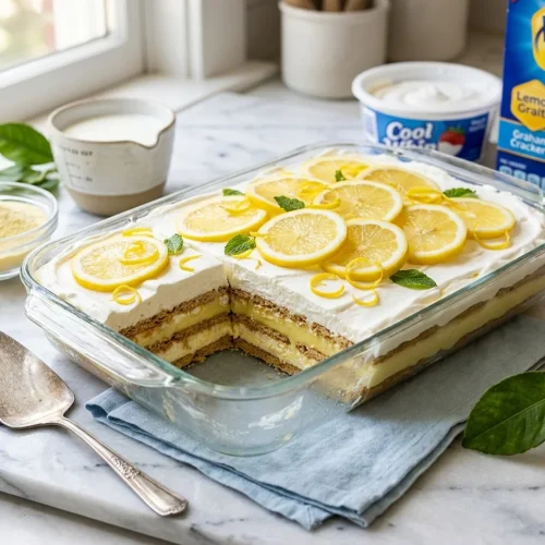 Lemon Icebox Cake