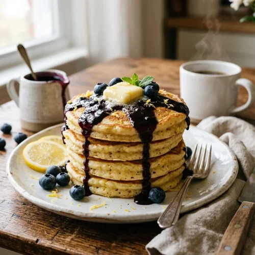 Lemon Ricotta Pancakes