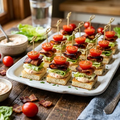 Mini BLT Bites