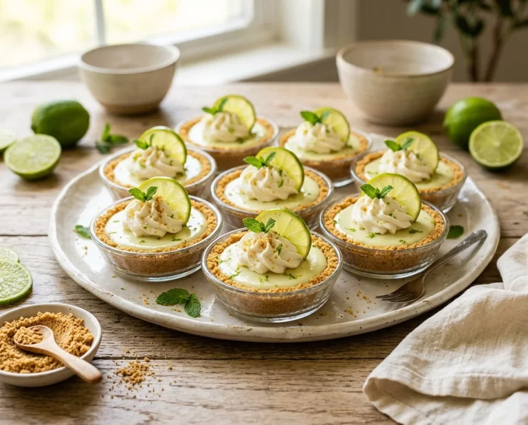 Mini No Bake Key Lime Pies