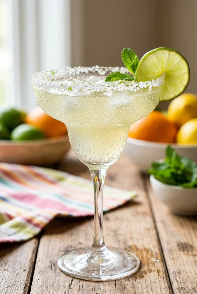 Mocktail Margarita Without Alcohol
