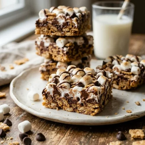 No-Bake S'mores Bars