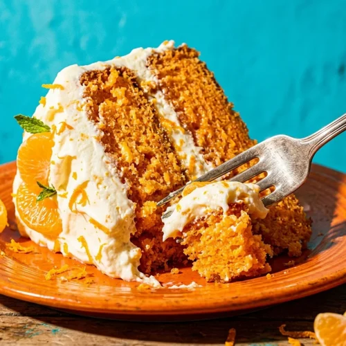 Orange Creamsicle Cake