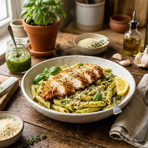 Pesto Pasta 5 Pesto Pasta