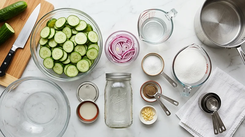 Pickles Without Canning