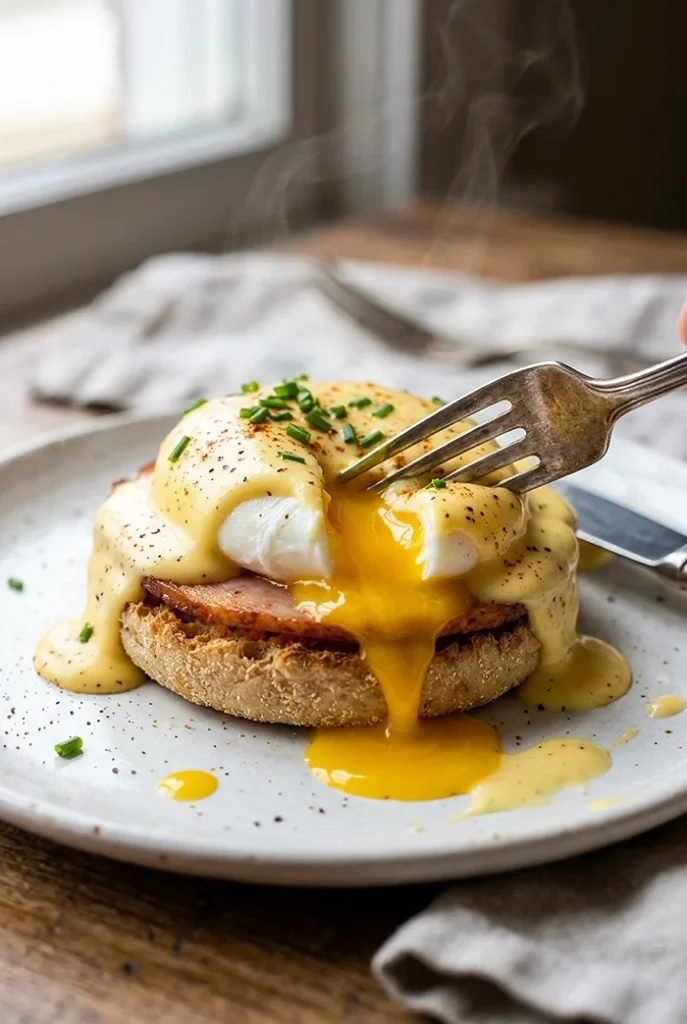 Poached Eggs Benedict