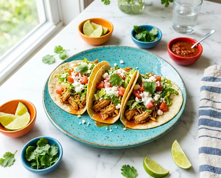 Shredded Chicken Tacos