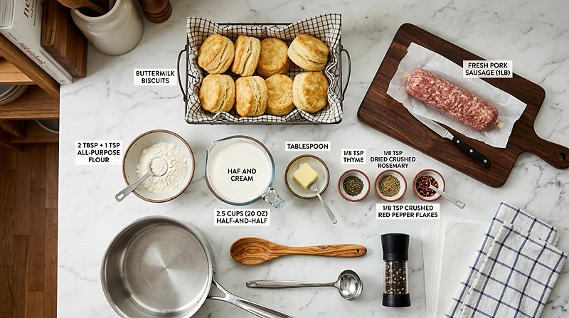 Biscuits and Gravy Recipe 2 Southern Biscuits and Gravy