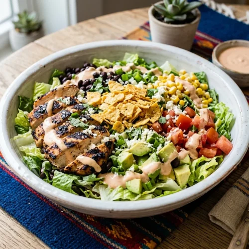Southwest Chicken Chopped Salad