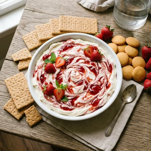 Strawberry Cheesecake Dip