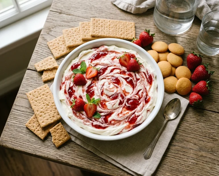 Strawberry Cheesecake Dip