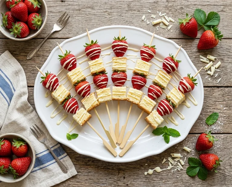 Strawberry Shortcake Kabobs Recipe