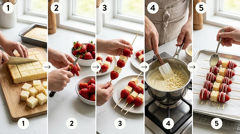 Strawberry Shortcake Themed Treats