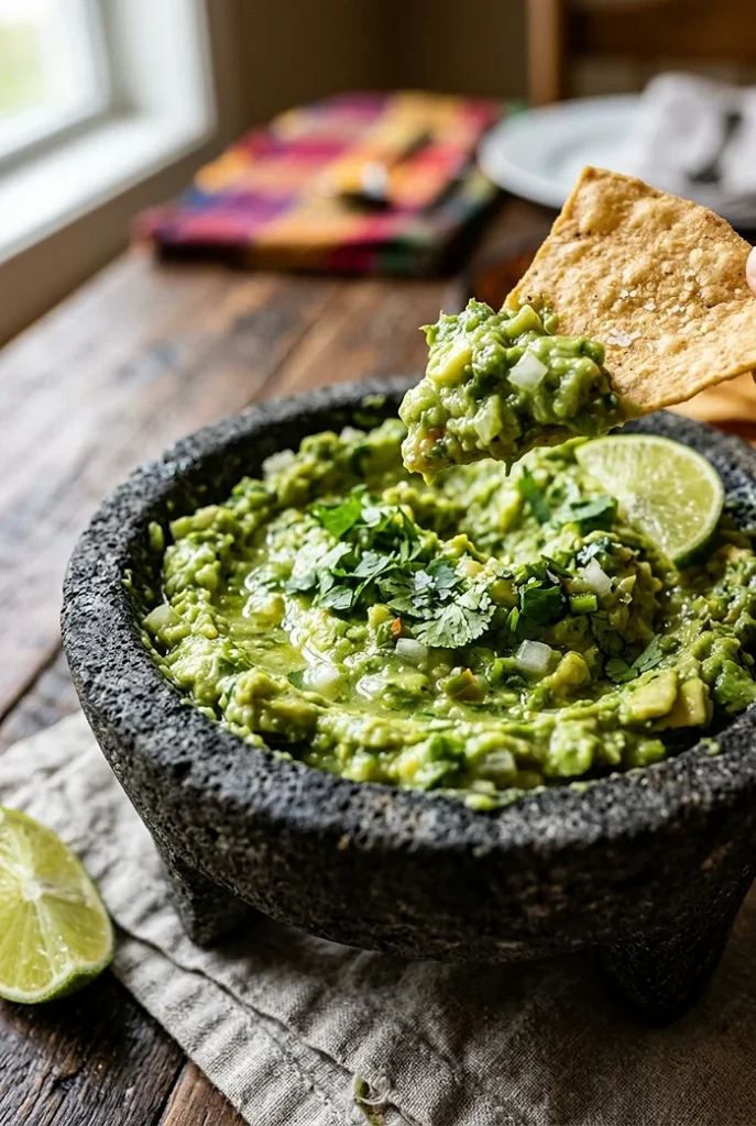 Traditional Mexican Guacamole