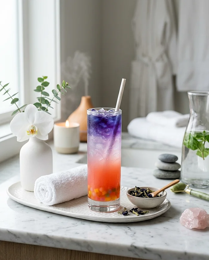 Tropical Butterfly Refresher 4 Tropical Mocktail Refresher