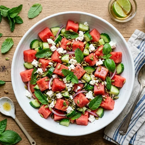 Watermelon Feta Salad