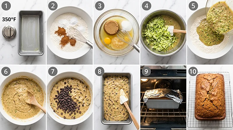 Zucchini Bread With Pudding