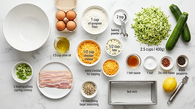 Zucchini Feta Bread