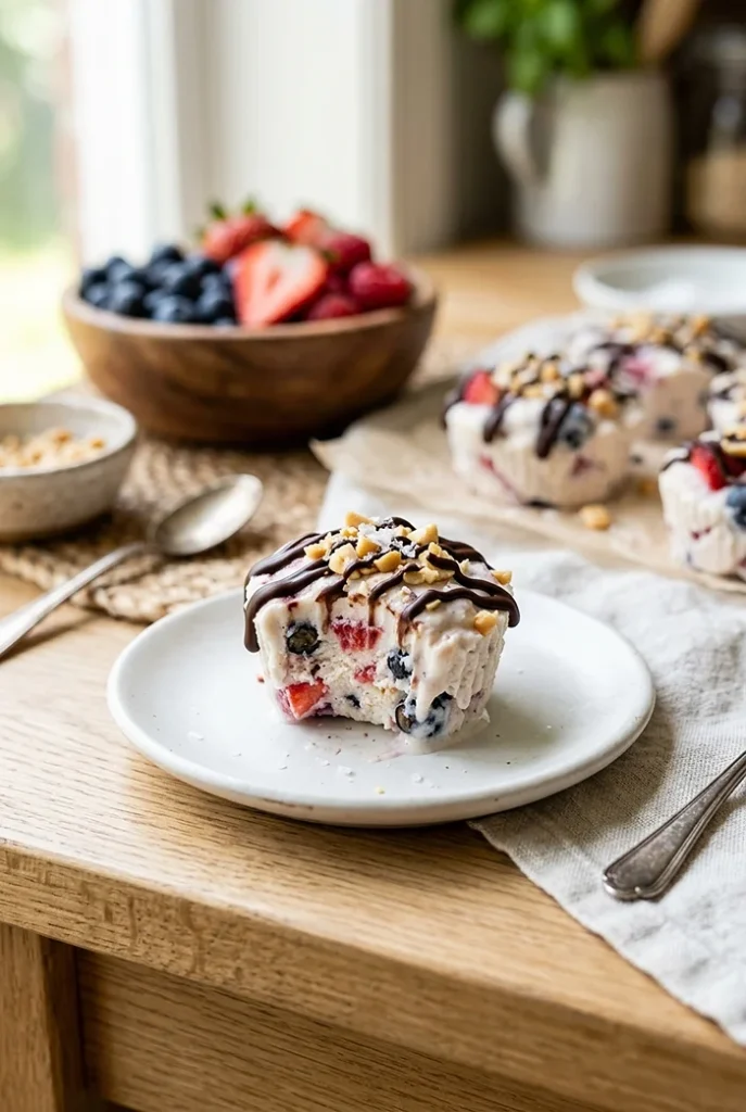 berry breakfast bites