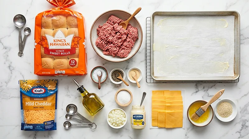 cheeseburger sliders