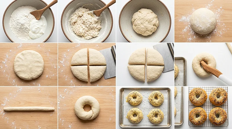 2 Ingredient Protein Bagels 3 easy breakfast meal prep