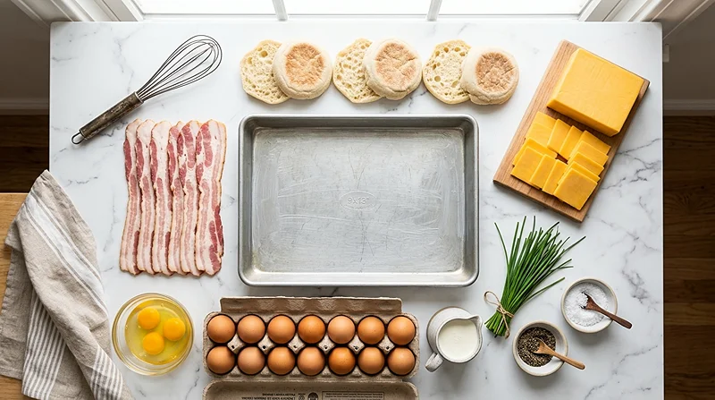 Make Ahead Breakfast Sandwiches 2 freezer breakfast sandwiches