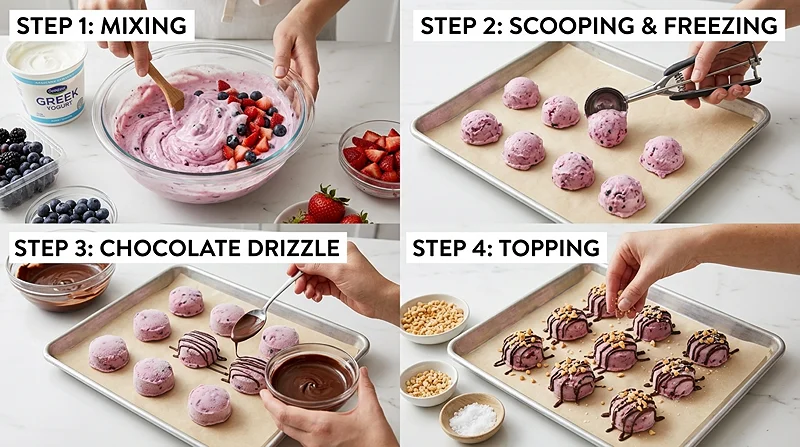 frozen yogurt treats