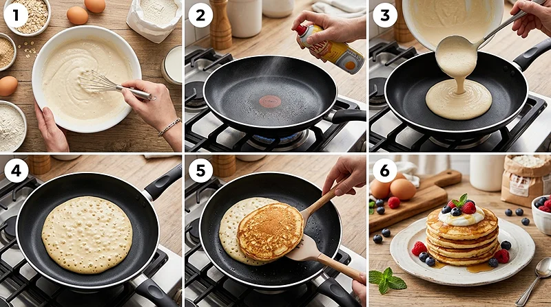 Greek Yogurt Protein Pancakes 3 high protein breakfast