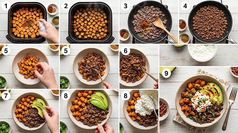 taco bowl recipe