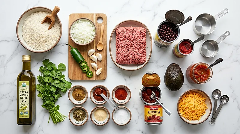 taco rice bowls