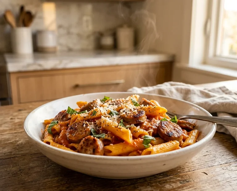 20 Minute Chicken Sausage Pasta