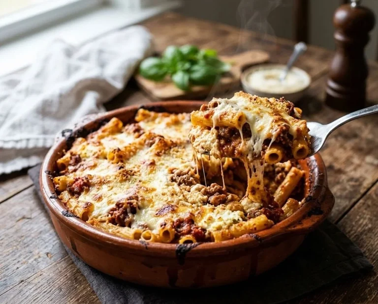 Baked Ziti with Ricotta