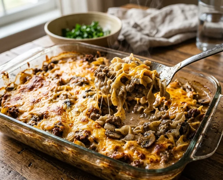 Beef Stroganoff Casserole