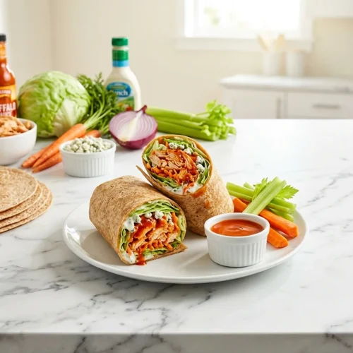 Buffalo Chicken Protein Wrap