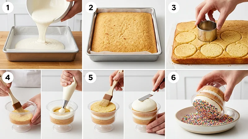 Chocolate Chip Dot Cake